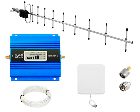 Комплект для усиления сигнала Lintratek KW13A-GSM 890-960MHz / Band 8 с антеннами